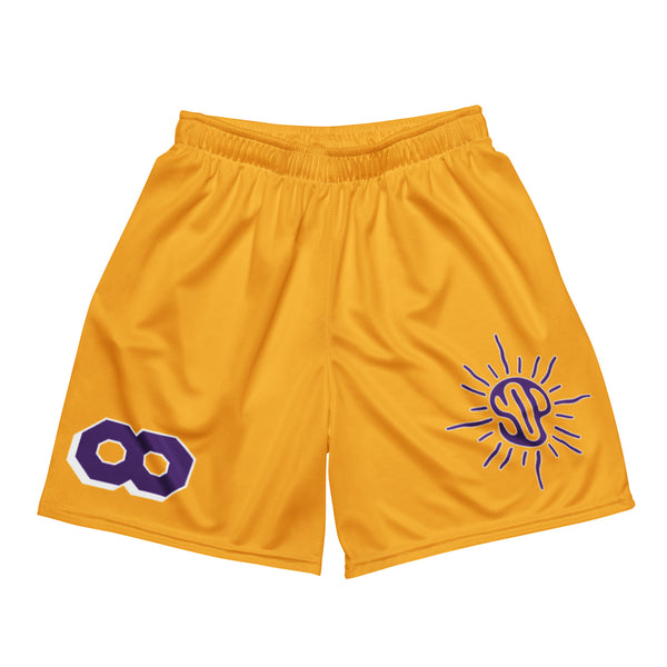 LA Gold Mesh Logo Shorts